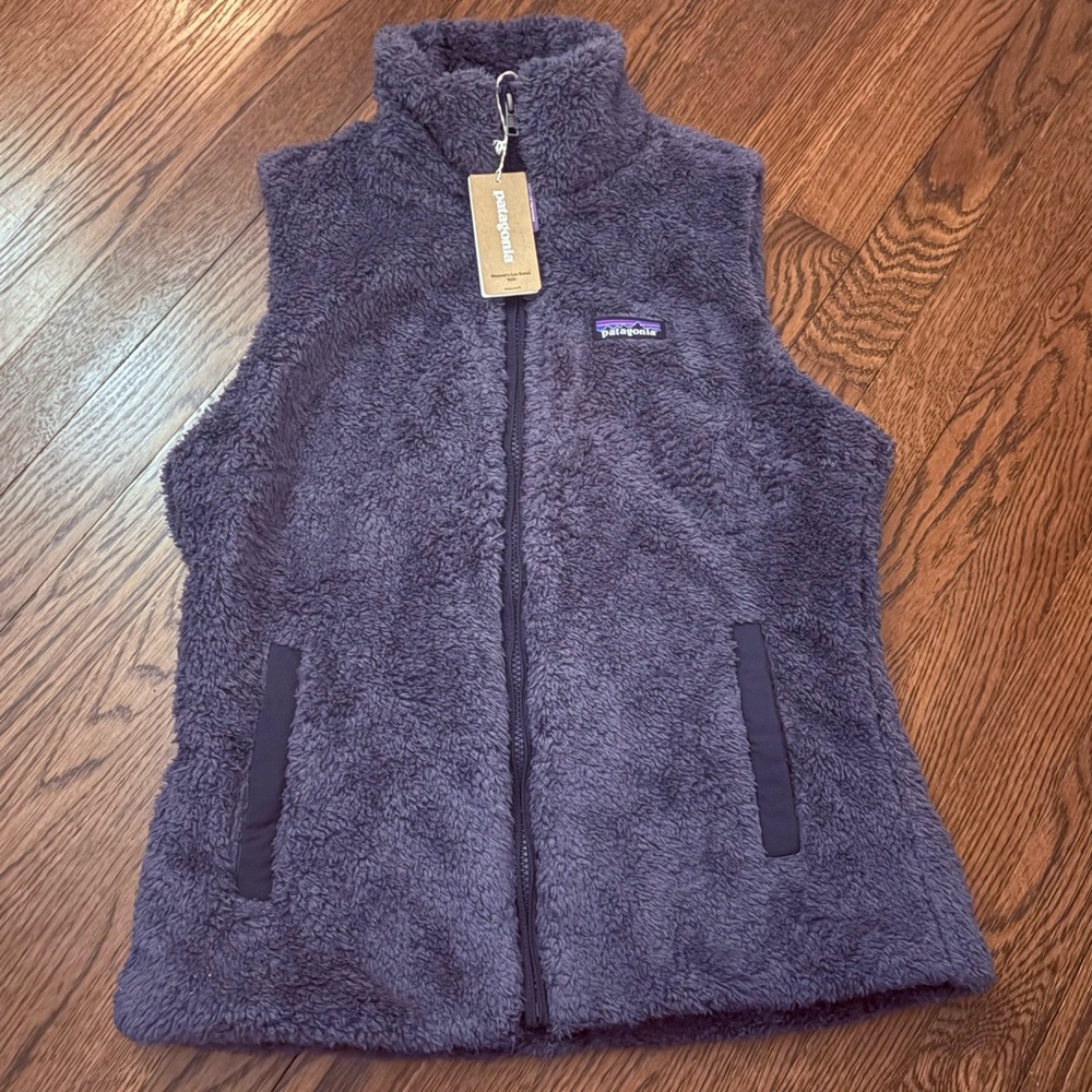 🚫SOLD🚫NWT Patagonia Smolder Blue Los Gatos Fleece Vest Jacket Medium